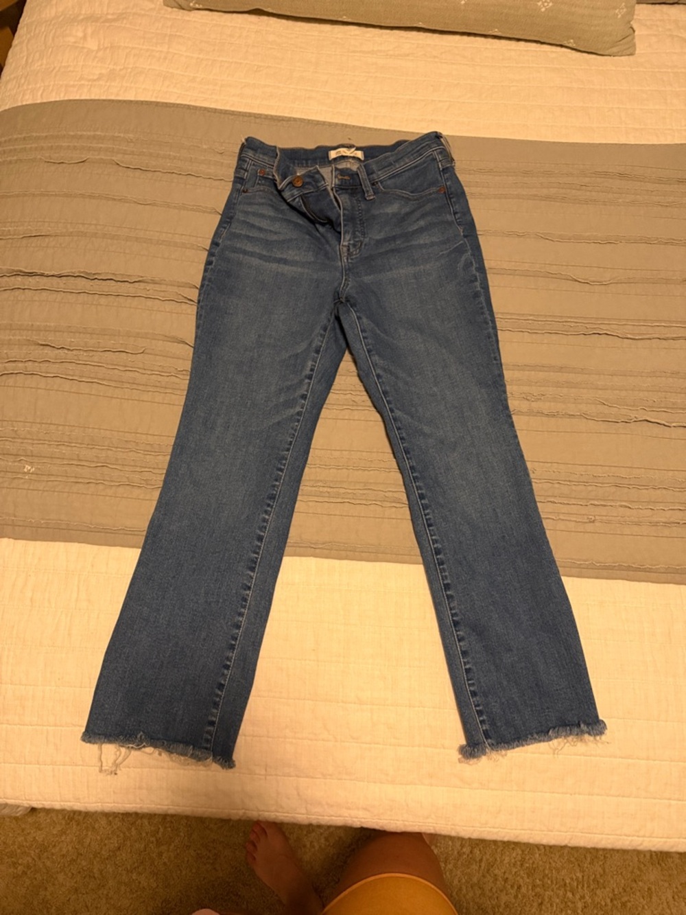 Madewell Demi boot cut jeans